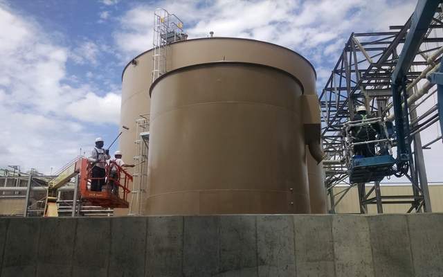 Industrial tank painting and linings